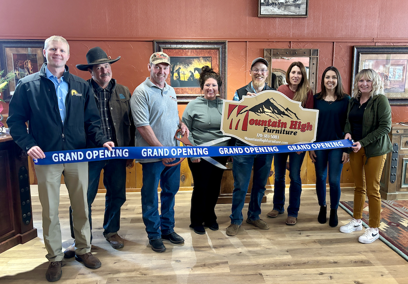 Mountain High Furniture Ribbon Cutting