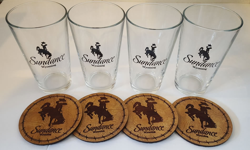 sundance pint glass set